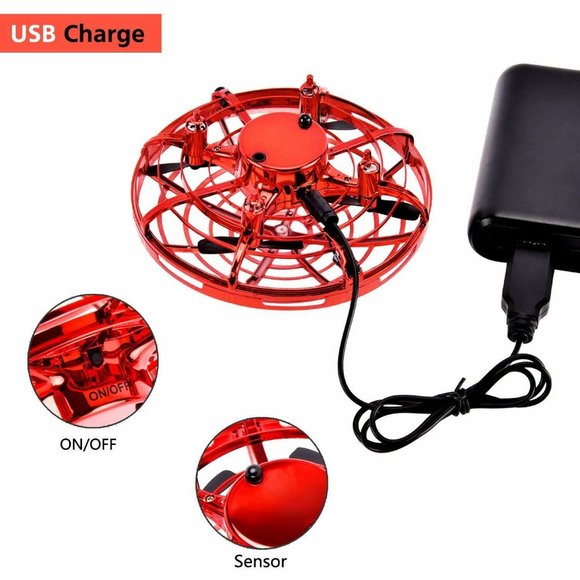 Flying  for Kid Scoot Hands Free Mini Flying Drone - Picture 4 of 8